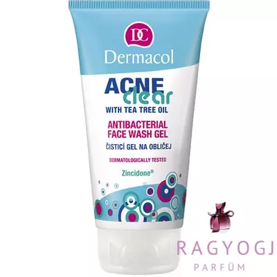 Dermacol - AcneClear Antibacterial Face Wash Gel (150ml) - Arctisztító gél problémás bőrre