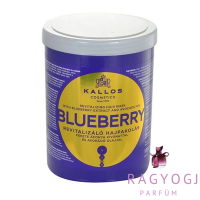 Kallos - Blueberry Hair Mask (1000ml) - Kozmetikum