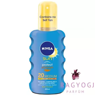 Nivea - Sun Protect & Bronze Spray SPF20 (200ml) - Intenzív napozó spray