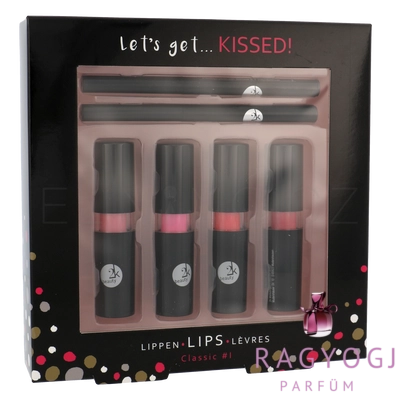 2K - Let´s Get Kissed! Lipstick (3.5g) Szett - Rúzs